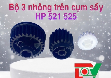 Bộ 3 nhông cụm sấy HP 521-525