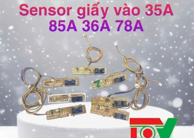 Sensor giấy vào 35A 36A 85A hàng zin tháo máy